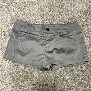 G by Guess Women's Gray Cargo Shorts